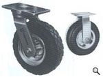Hamilton Cushion Caster Pneumatic Wheels
